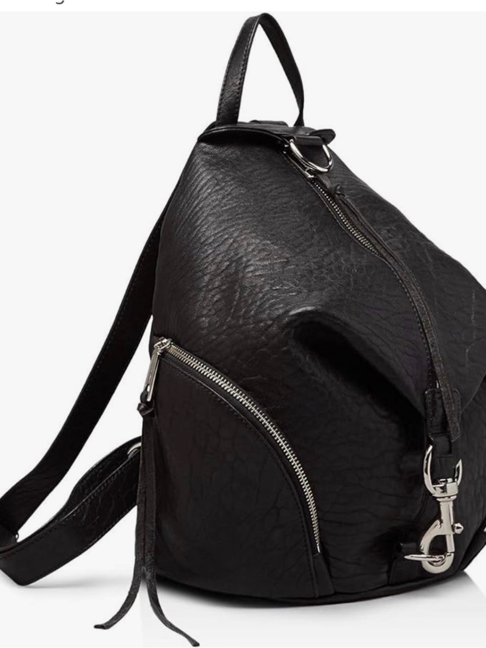 Rebecca Minkoff Julian Black Leather Backpack Sling